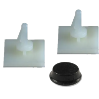 Plastic attachment with lock and CSL-ODIN foot